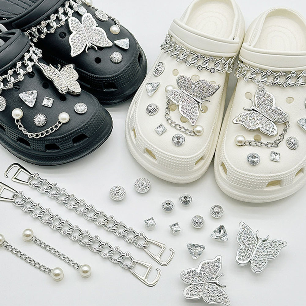 Women'S Shoes Crocs - Ciondoli Bling Fai-da-te per Scarpe, Set