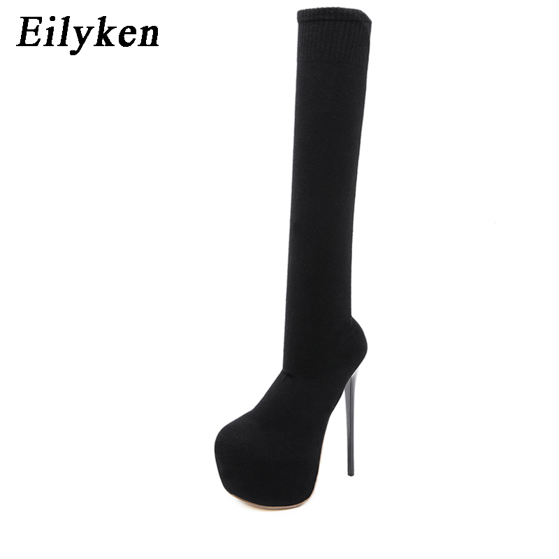 Eilyken 17CM Tacchi con platea - Sock Boot Women recensione e prezzo