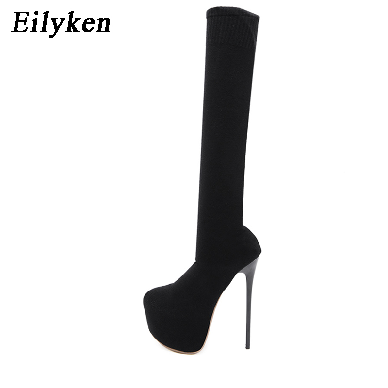 Eilyken 17CM Tacchi con platea - Sock Boot Women recensione e prezzo