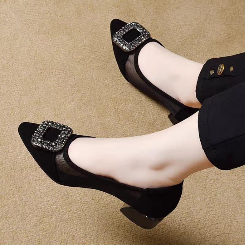 Eleganti Scarpe con Tacco a Bl - Women Shoes Formal recensione e prezzo